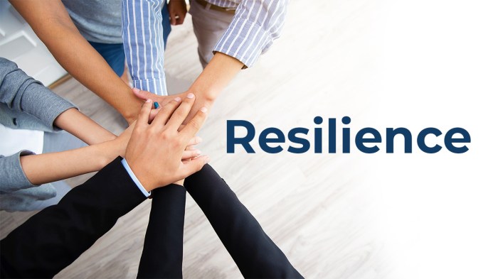 Developing resilience in the workplace